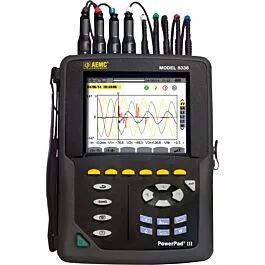 AEMC 2136.31 PowerPad III con Sensori AmpFlex