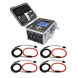 AEMC PEL 115 Logger di Potenza ed Energia con 4 Sensori AmpFlex