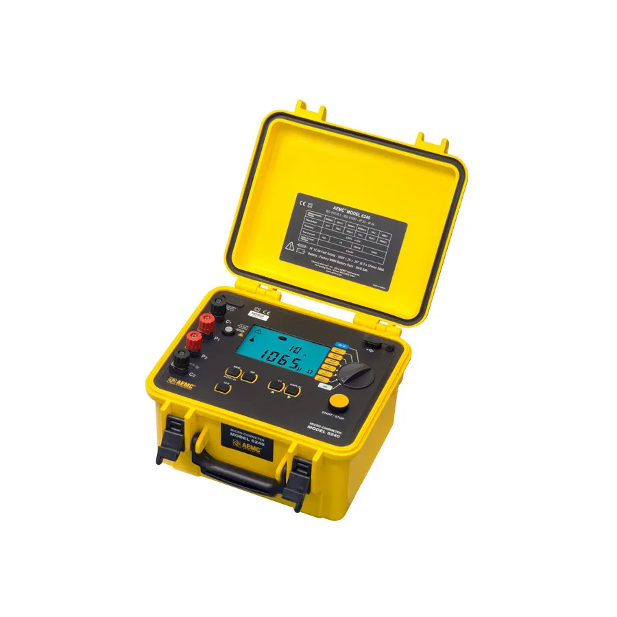 Microohmmetro AEMC 6240