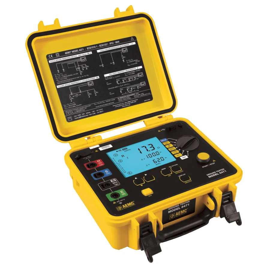 Kit AEMC 6471-500ft Tester di resistenza di terra