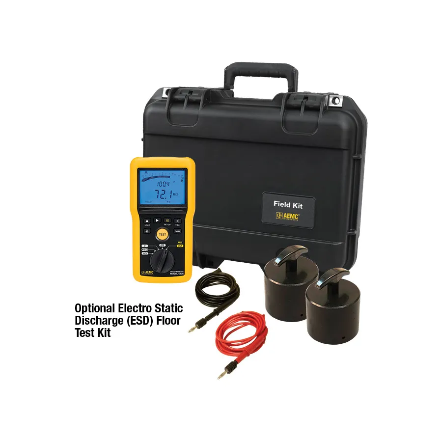 Megaohmetro Kit Pavimento ESD AEMC 6536