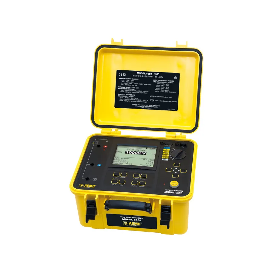 Megaohmetro AEMC Instruments 6550