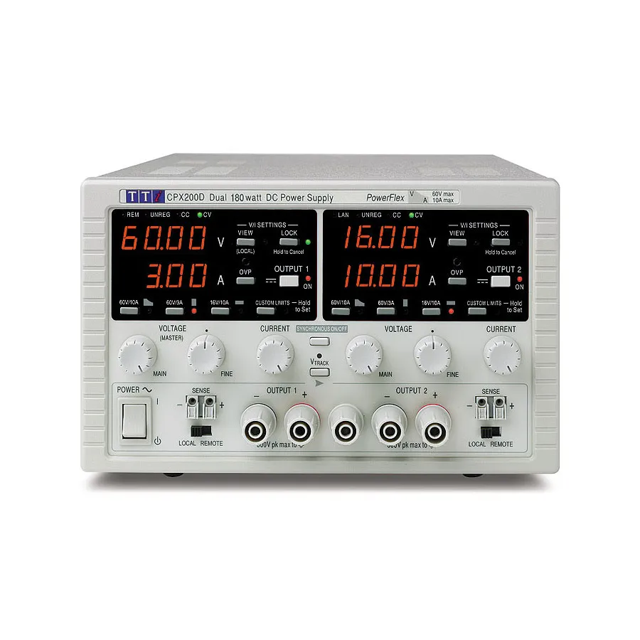 Alimentatore CC a doppia uscita Aim TTi CPX200D