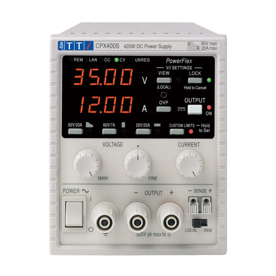Alimentatore DC Aim TTi CPX400S