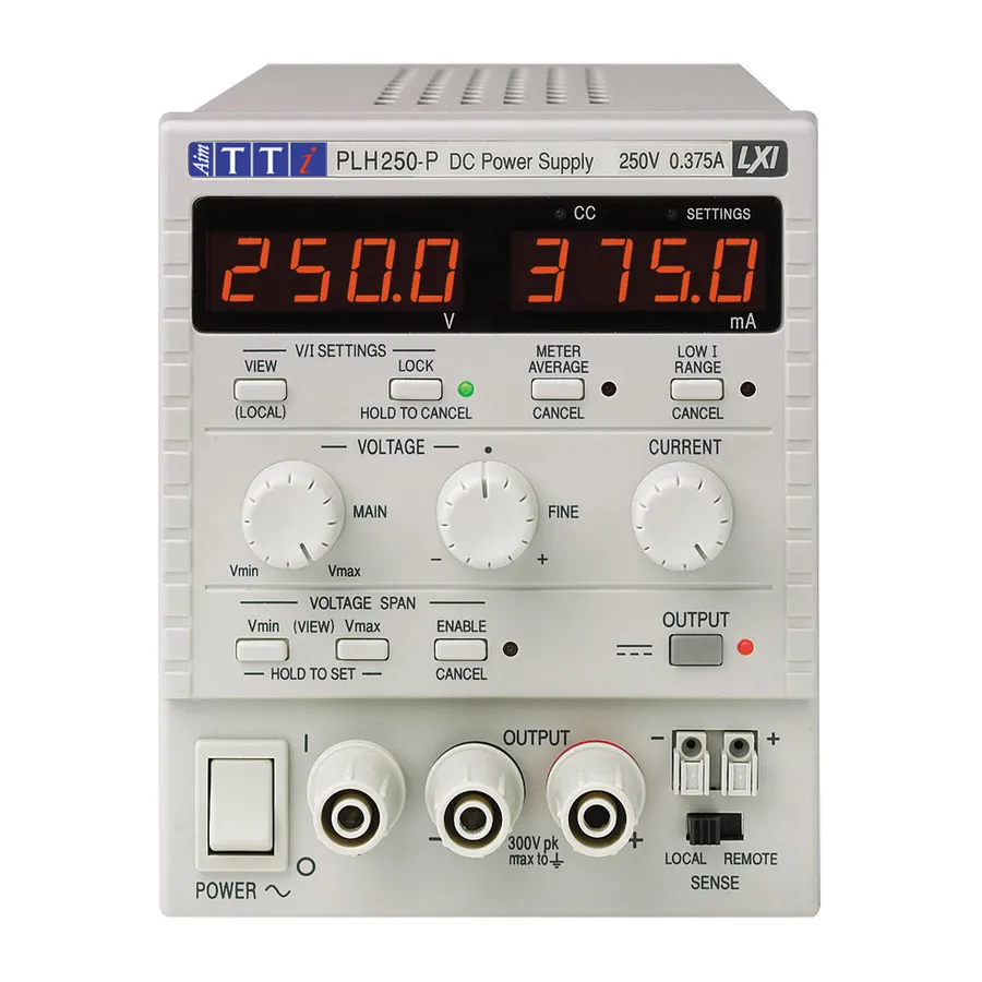 Alimentatore CC Aim TTi PLH250-P