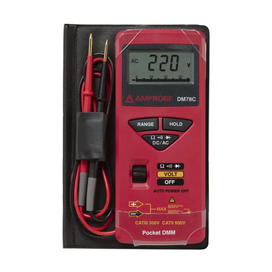 Multimetro Digitale Amprobe DM78C