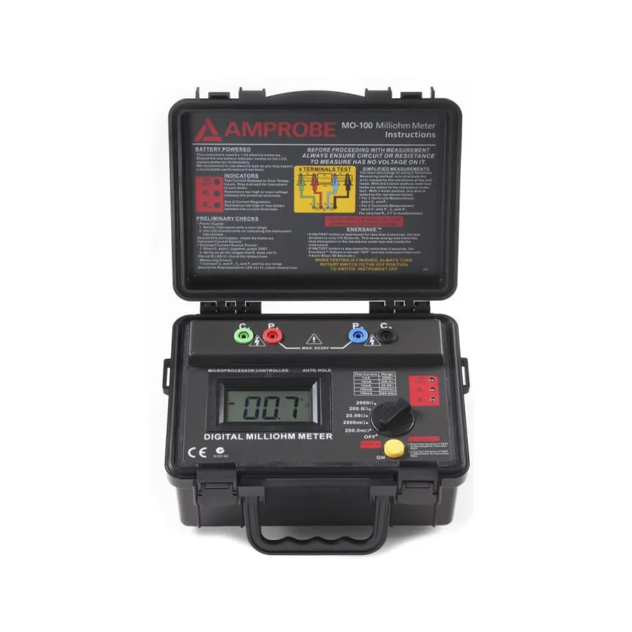 Milliohmetro portatile Amprobe MO-100