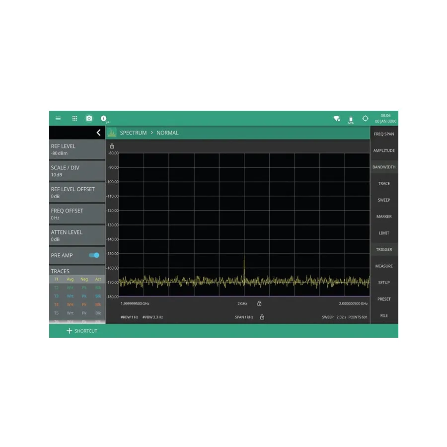 Anritsu MS2070A-3008 Aggiornamento Software Preamplificatore