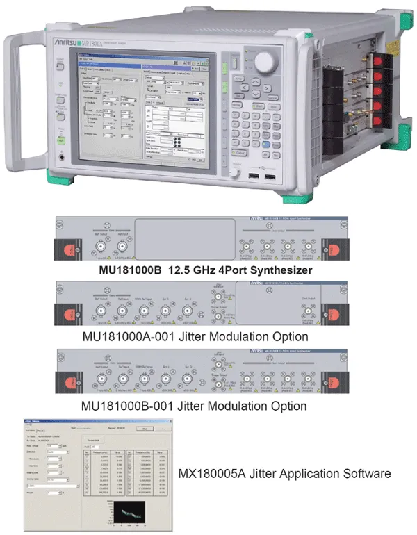 Sintetizzatore a 4 Porte Anritsu MU181000B 12.5 GHz