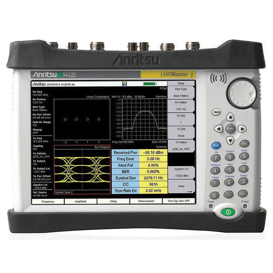 Analizzatore di modulazione radio mobile terrestre Anritsu S412E