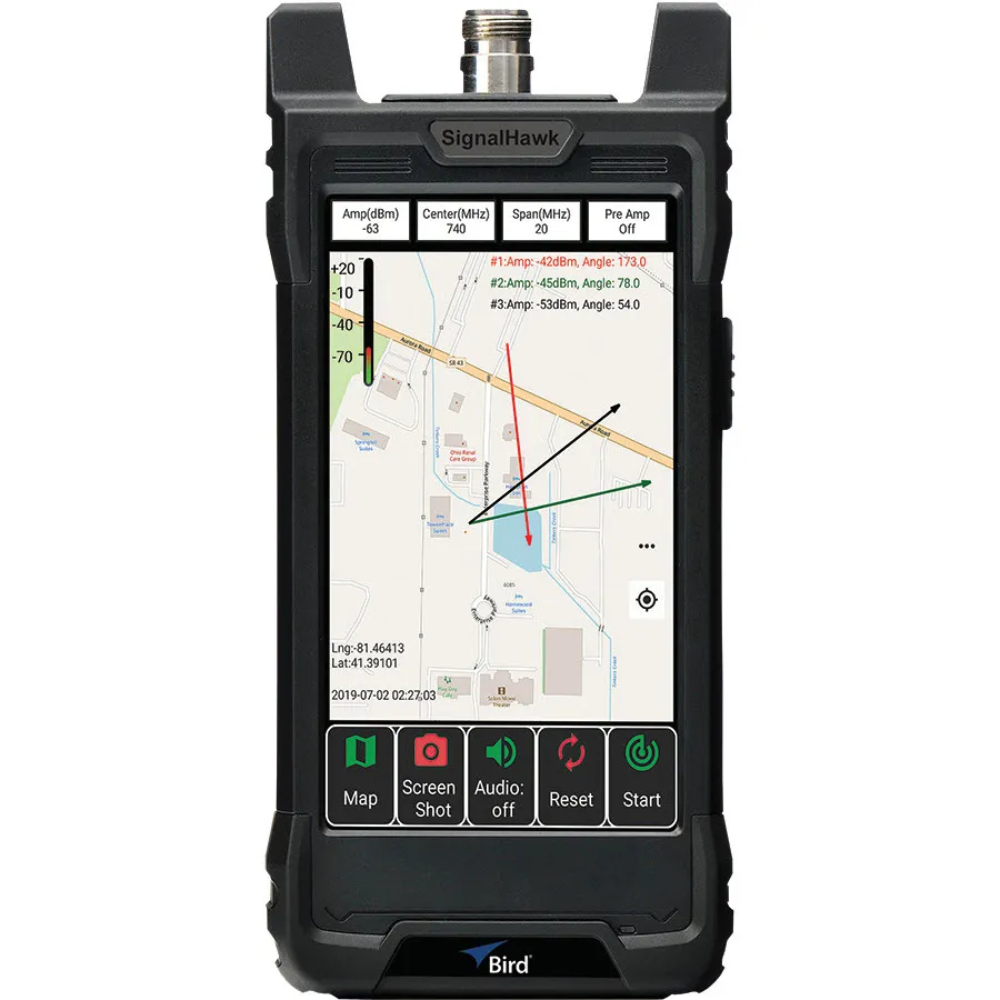 Analizzatore Spettrale Portatile Bird SH-60S-AOA