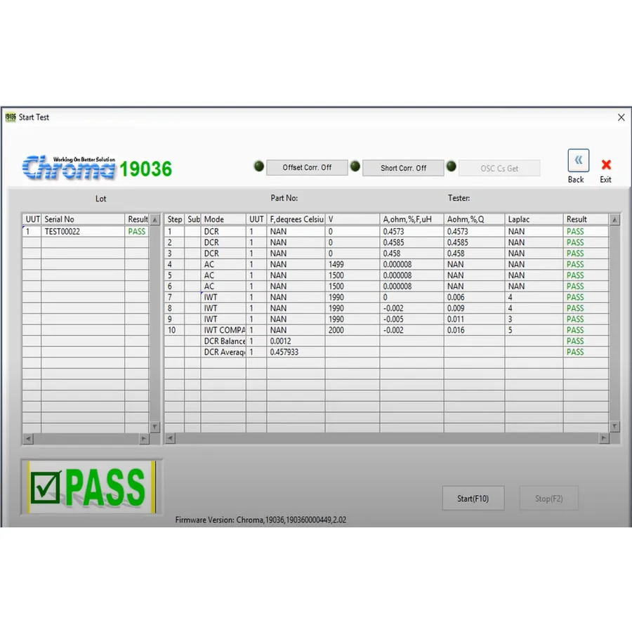 Software e Chiave SoftPanel Chroma 10544