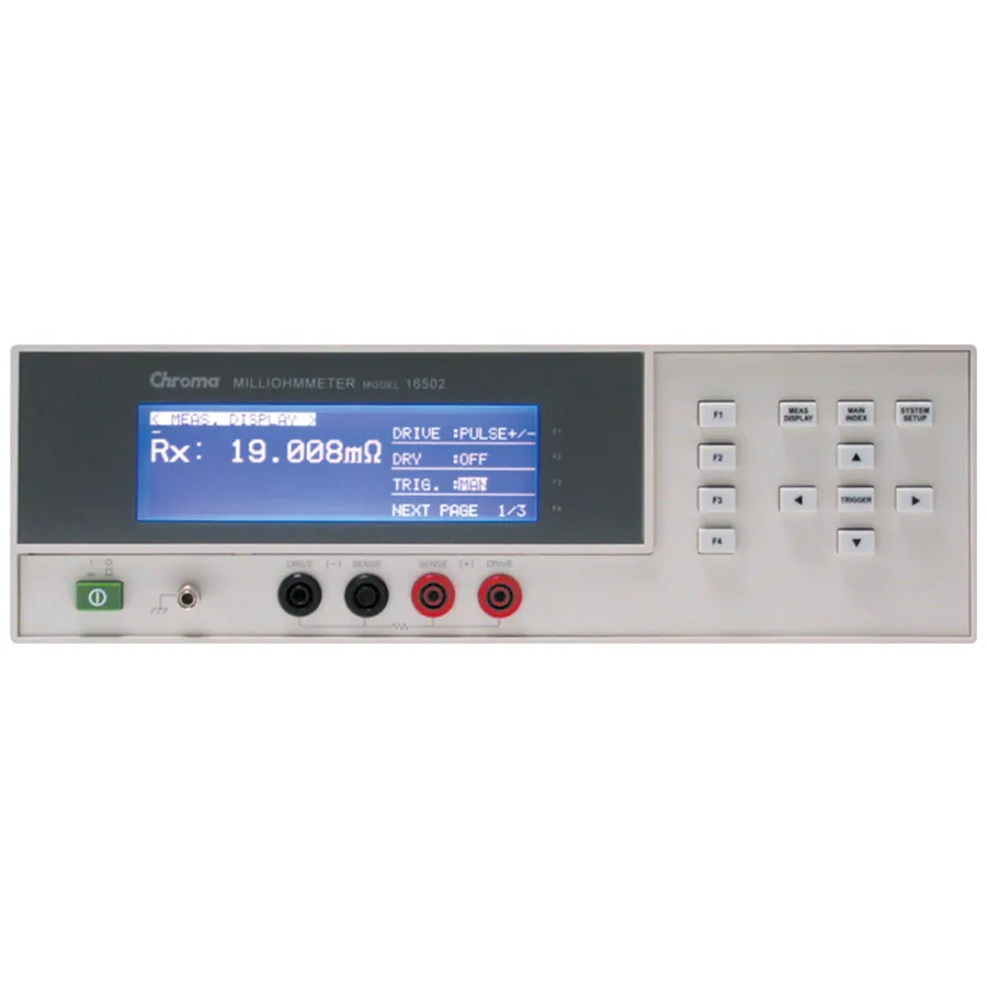 Chroma 16502 Misuratore milliohm