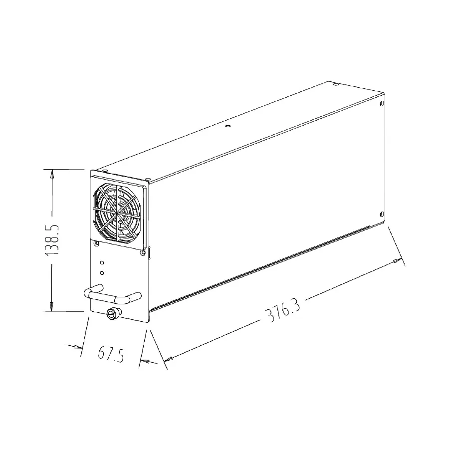 Chroma 62015B-150-10 Alimentatore CC Modulare