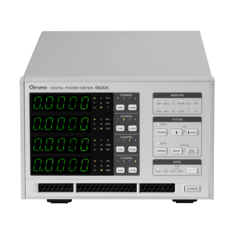 Multimetro digitale di potenza Chroma 66204