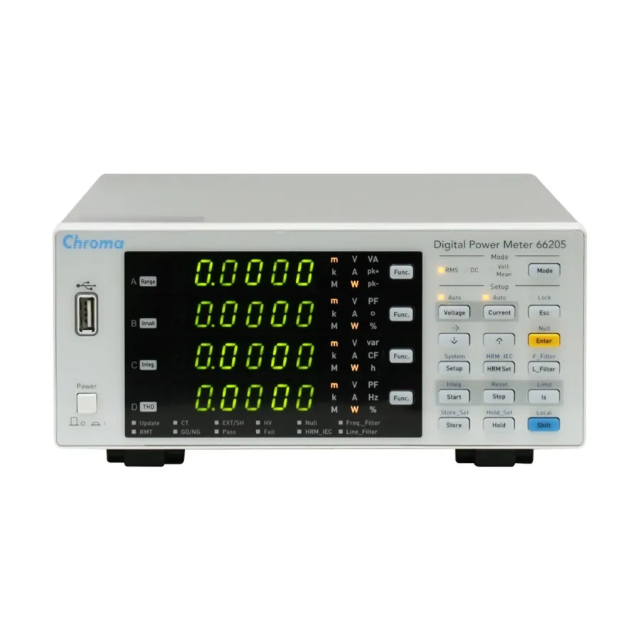 Multimetro digitale di potenza Chroma 66205