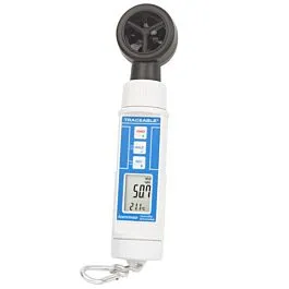Control Company 3652 Anemometro a Paletta Tracciabile con Termometro