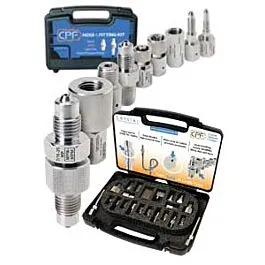 Kit Completo di Tubi e Raccordi NPT Crystal Engineering 4016 con Custodia da Trasporto