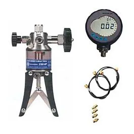 Kit pompa idraulica e manometro di pressione Druck 95997PR-KIT2