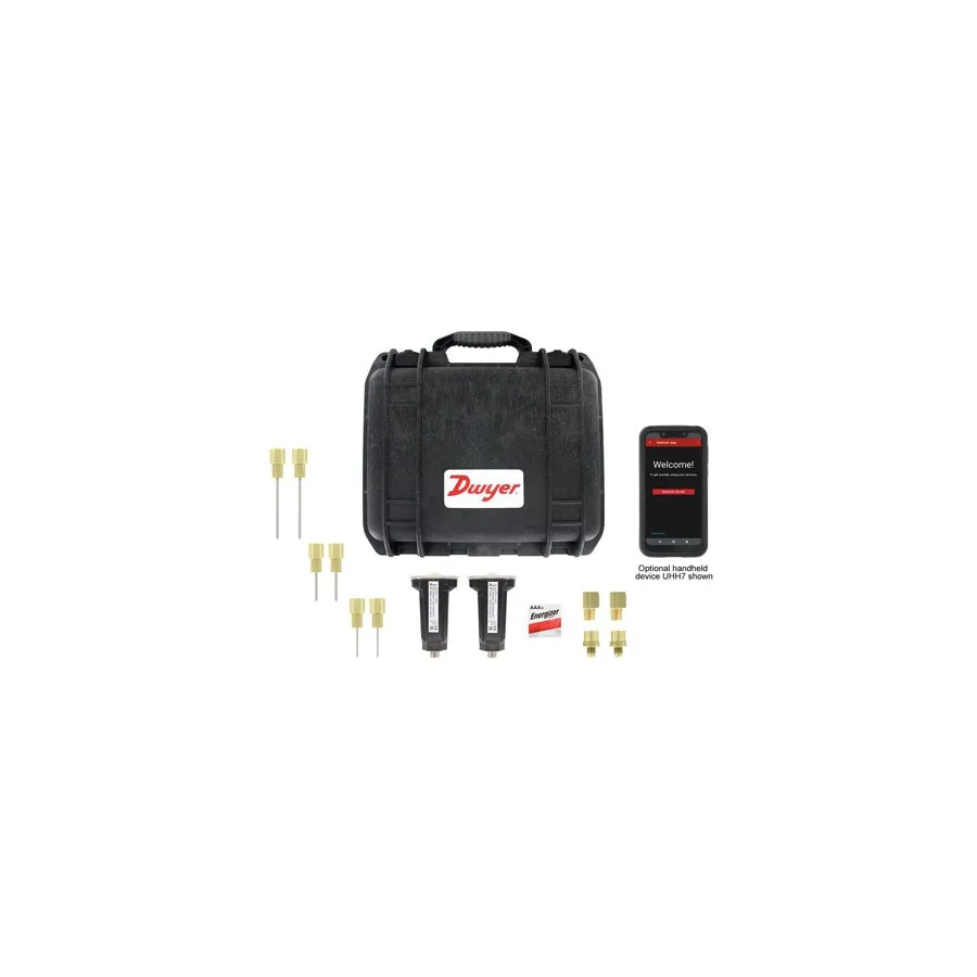 Manometro idronico wireless Dwyer 490W-6-HKIT