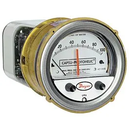 Commutatore/Manometro di Pressione Dwyer Instruments 43008B Capsu-Photohelic