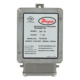 Trasmettitore di Pressione Differenziale Dwyer 608-00B