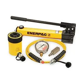Enerpac SCH-202H Cilindro Cavo da 20 Tonnellate con Pompa Manuale