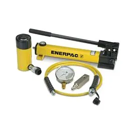 Set Cilindro Idraulico da 50 Tonnellate e Pompa Manuale Enerpac SCR-506H