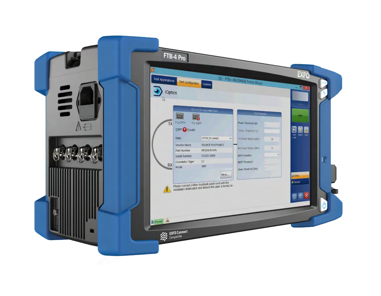 EXFO FTB-4-PRO-BTY Piattaforma di test sul campo