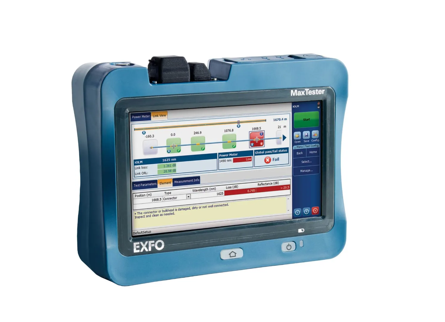 EXFO FTB-730C-SM8-XX OTDR PON