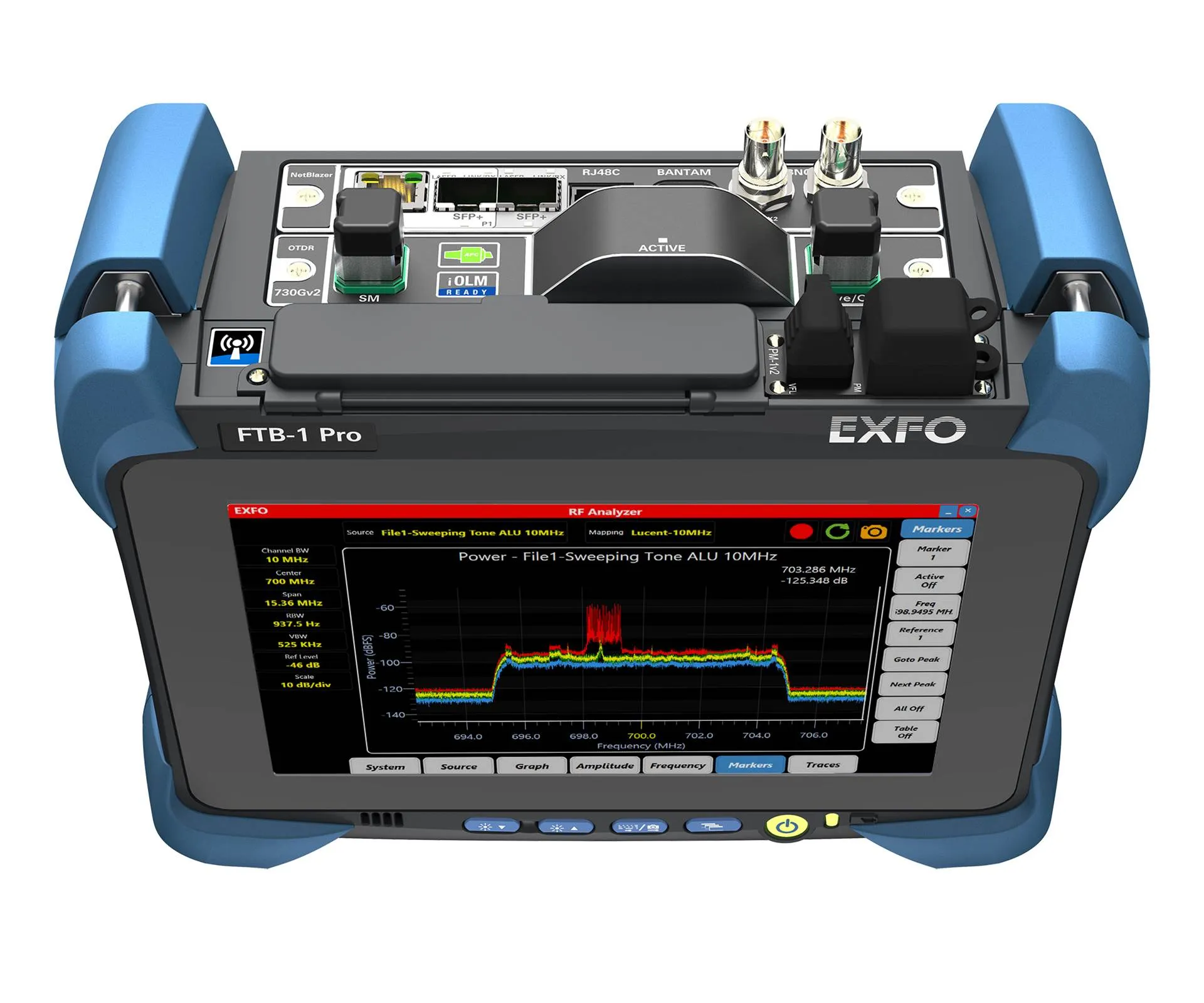 EXFO FTB-730GV2-SM8 Tester di Rete Portatile 10G