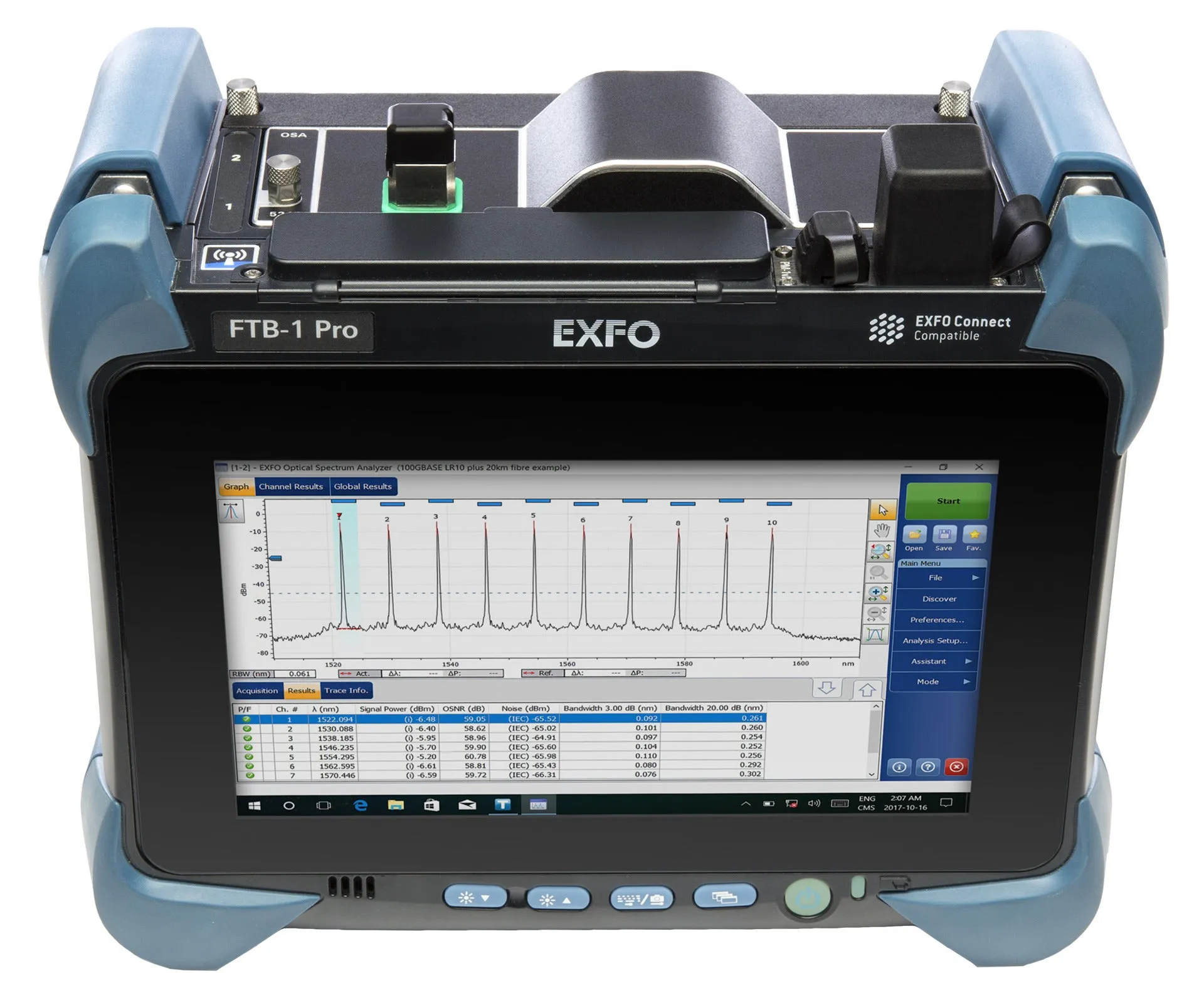 EXFO FTBx-5235 Analizzatore di Spettro Ottico