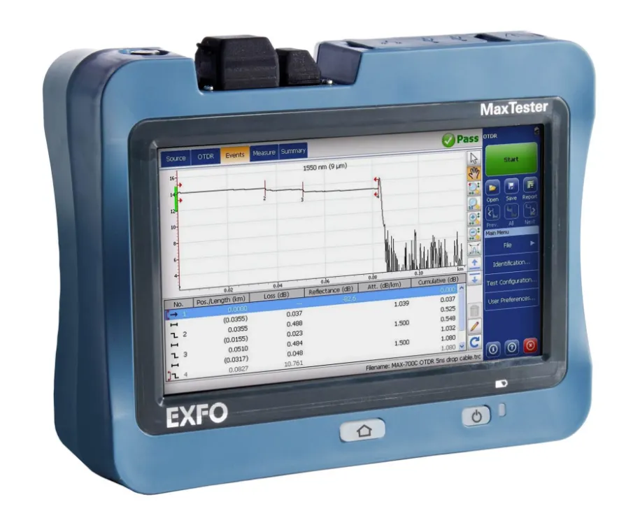 EXFO MAX-720D-Q2 OTDR Quad