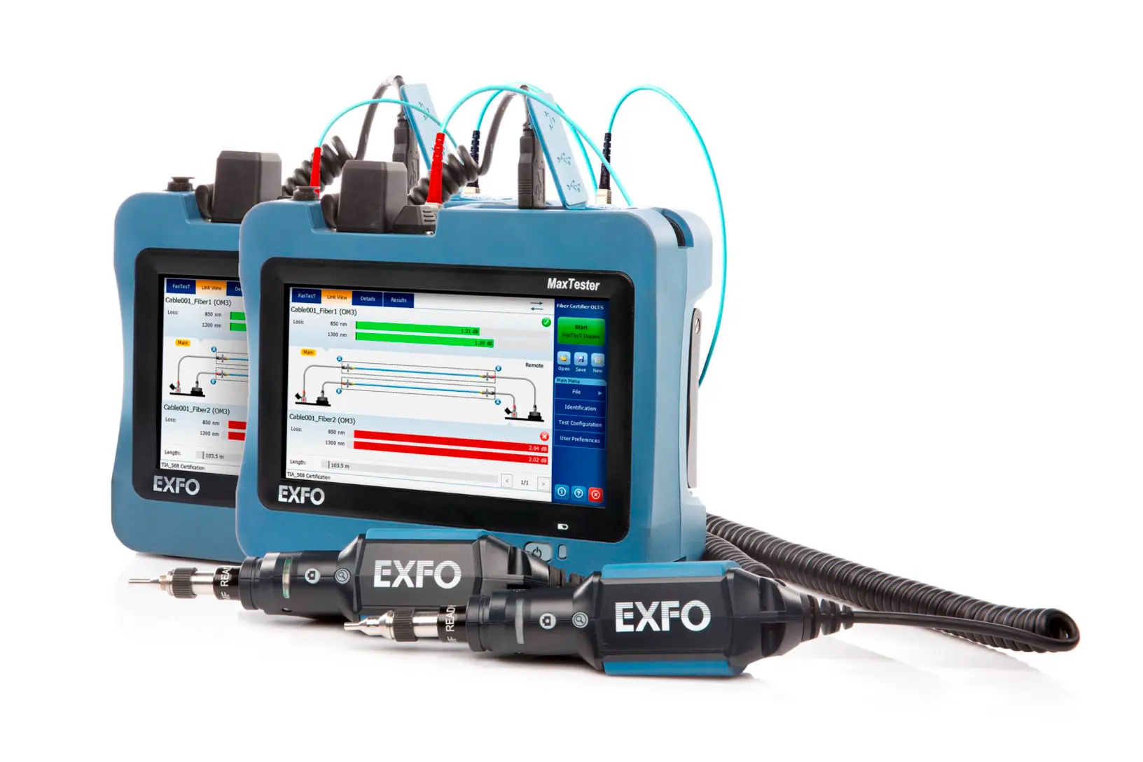 EXFO MAX-945P-SM3-XX Certifier Fibra