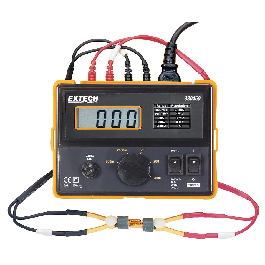 Milliohmetro di Precisione Extech 380460