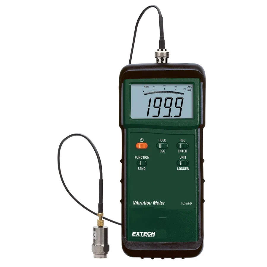 Misuratore di vibrazione Extech 407860-NIST