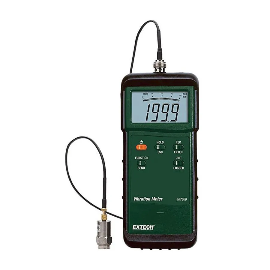 Misuratore di vibrazione Extech 407860 uso industriale