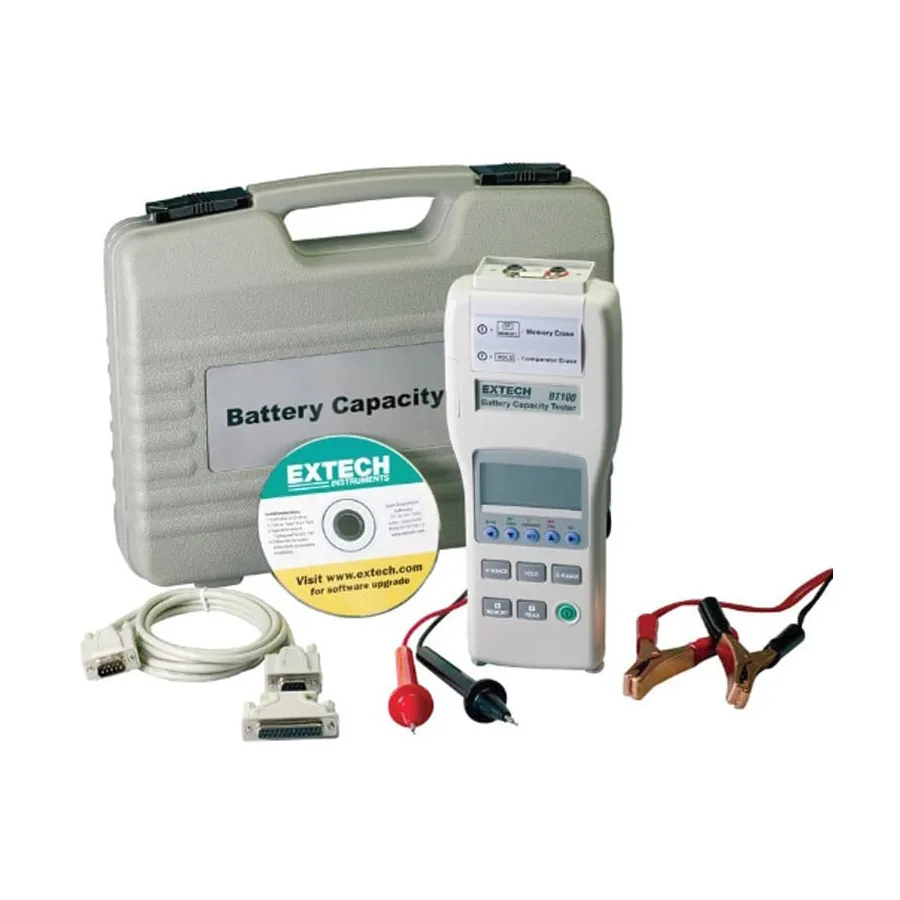 Extech BT100 Tester di capacità della batteria