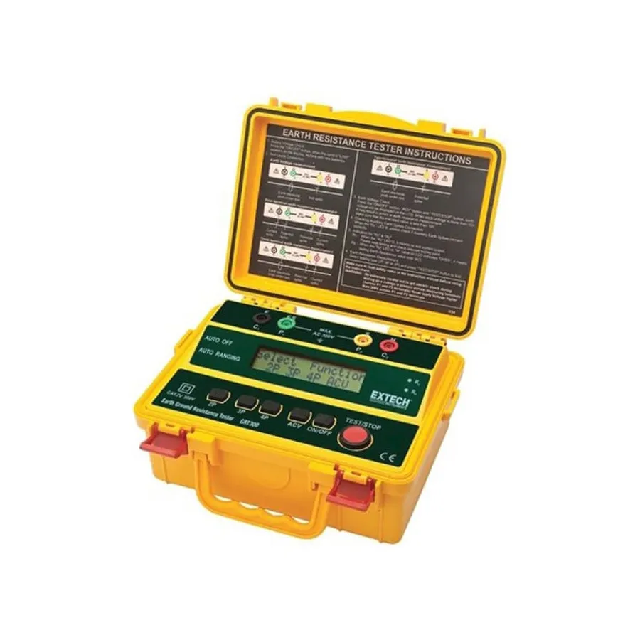 Tester di resistenza terra Extech GRT300-NISTL