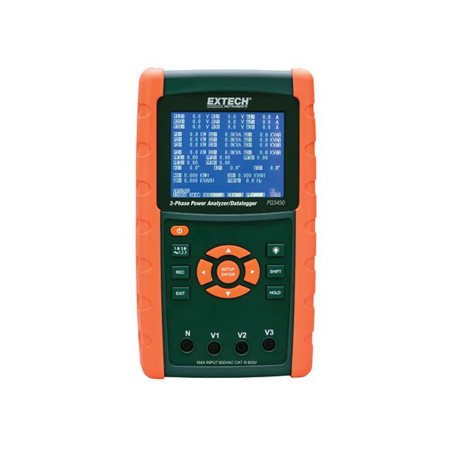 Analizzatore di Potenza/Datalogger Extech PQ3450
