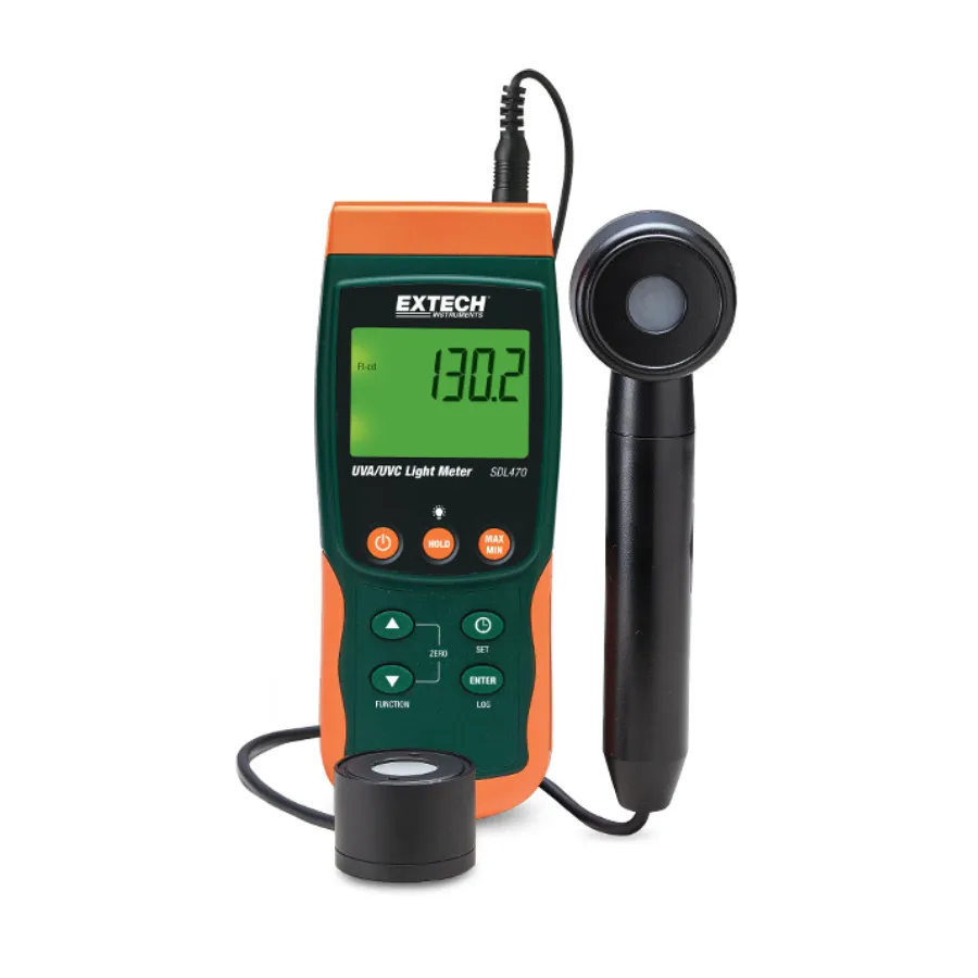 Extech SDL470-NIST Misuratore di luce UVA/UVC con datalogger