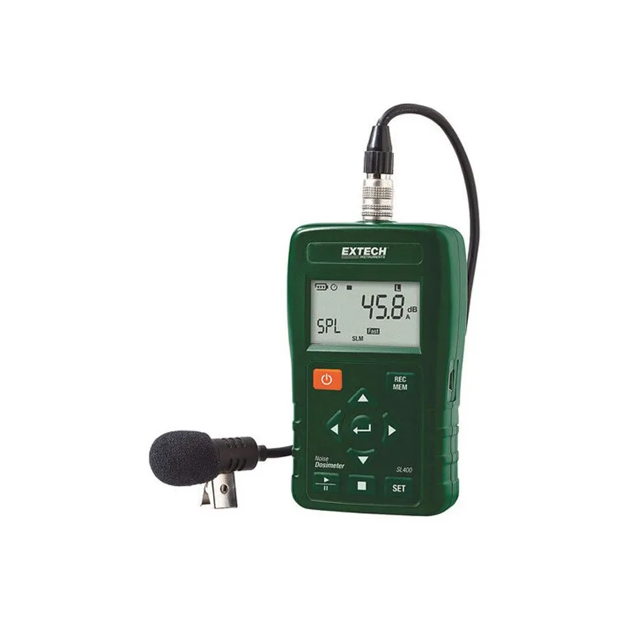 Dosimetro personale di rumore Extech SL400-NIST