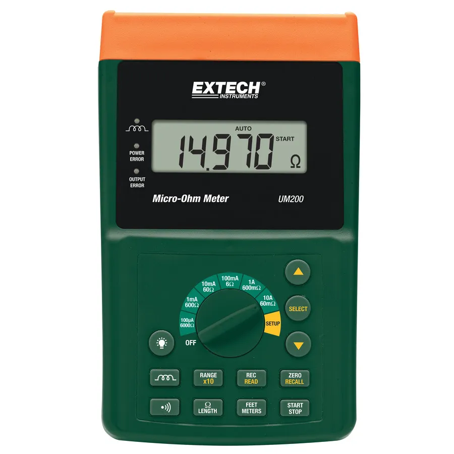Extech UM200-NIST Microohmmetro