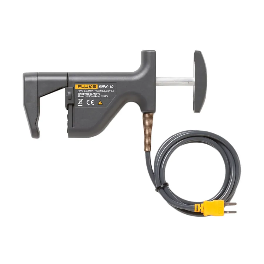 Sonda termocoppia tipo K Fluke 80PK-10 con pinza per tubazioni