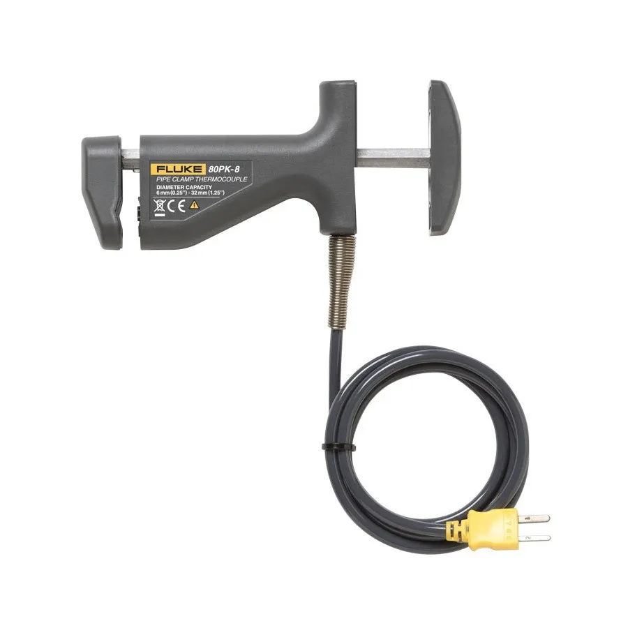 Fluke 80PK-8 Sonda di temperatura tipo K con morsetto per tubo