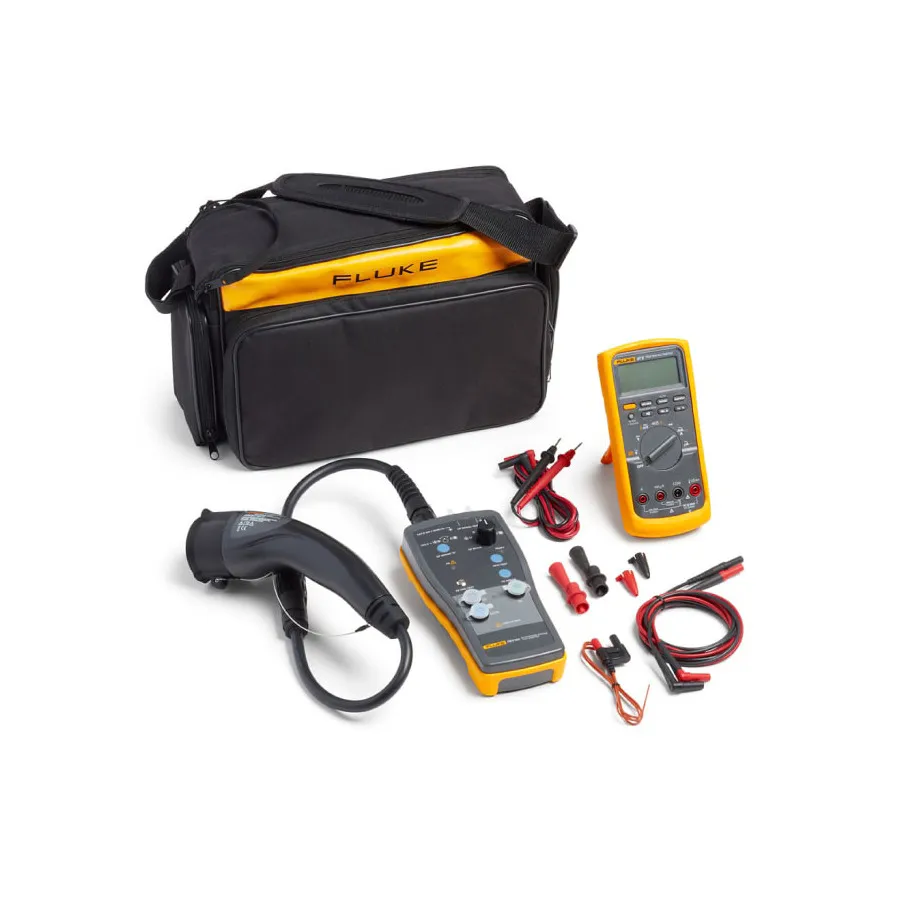 Fluke FLK-FEV100/TY1 KIT Kit di Test per Stazioni di Ricarica EV