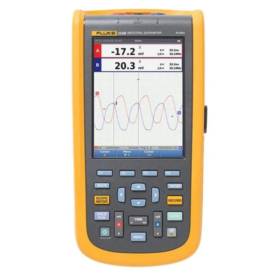 Fluke FLUKE-124B/NA/S Industrial ScopeMeter