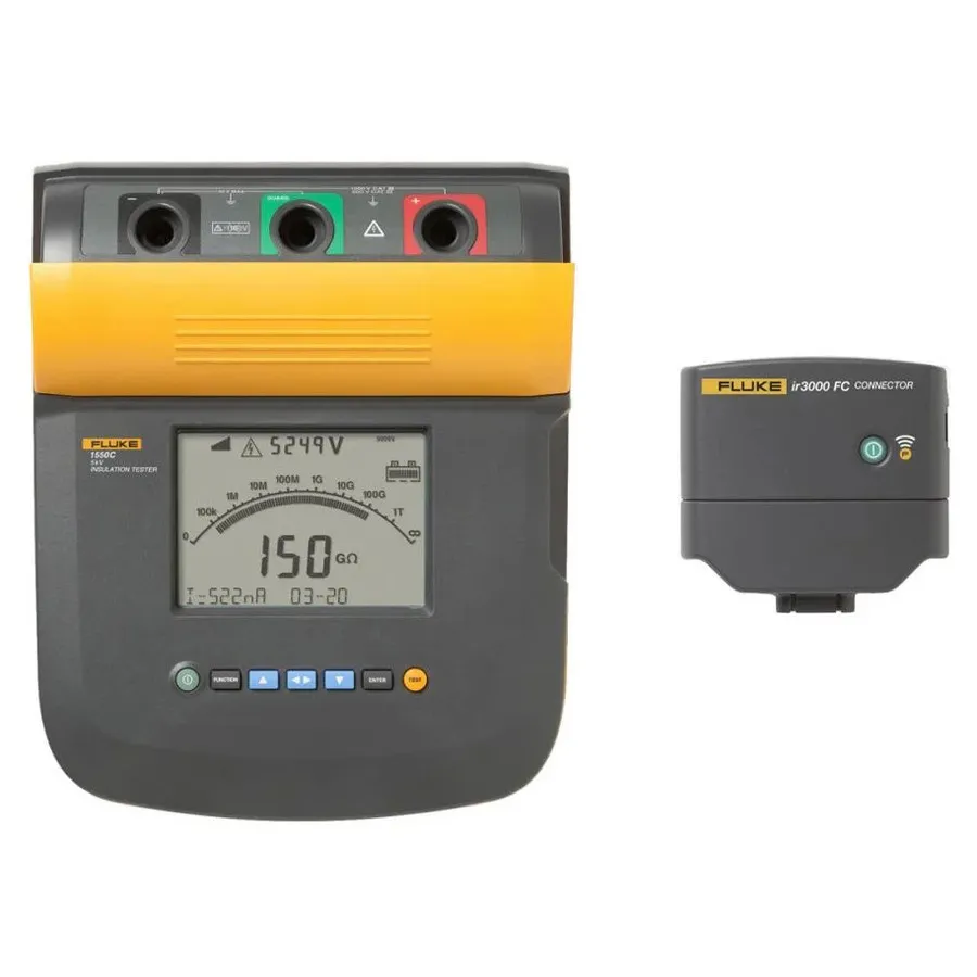 Kit Tester di isolamento Fluke 1550C FC 5 kV