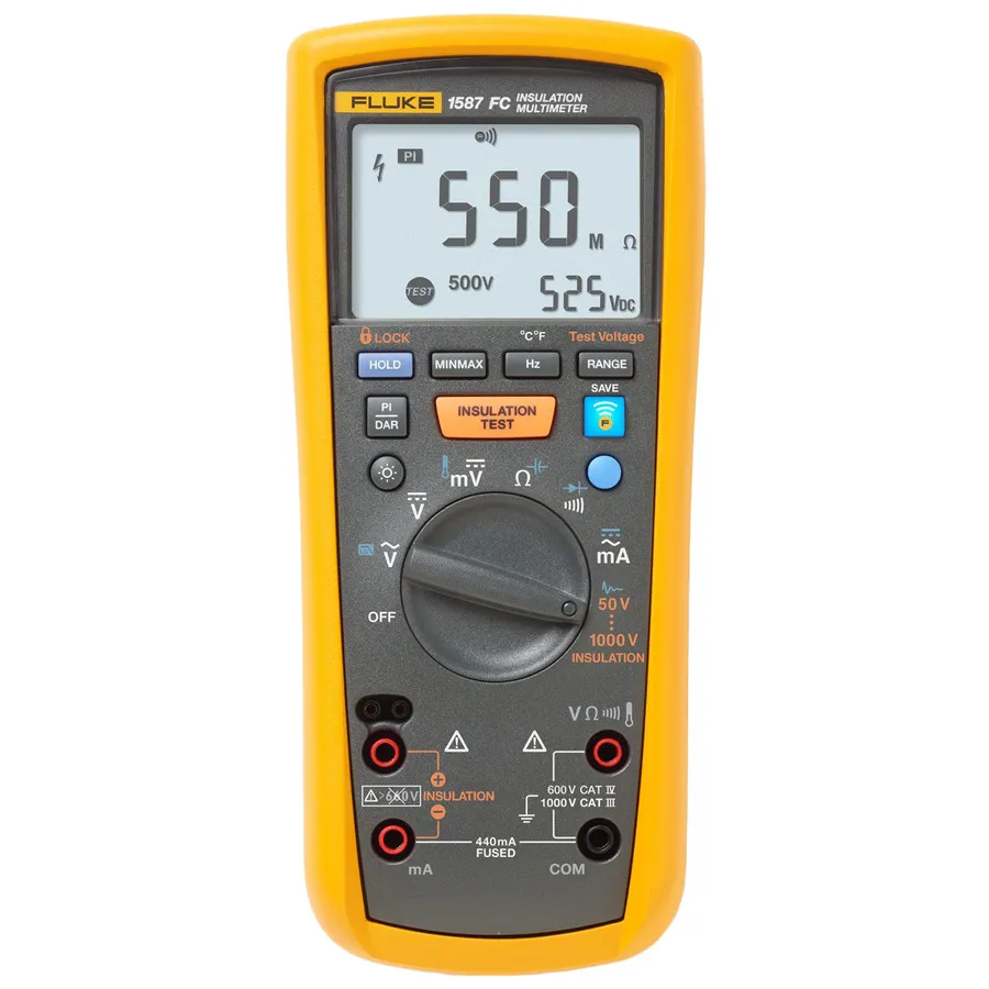 Fluke FLUKE-1587 FC Multimetro di Isolamento