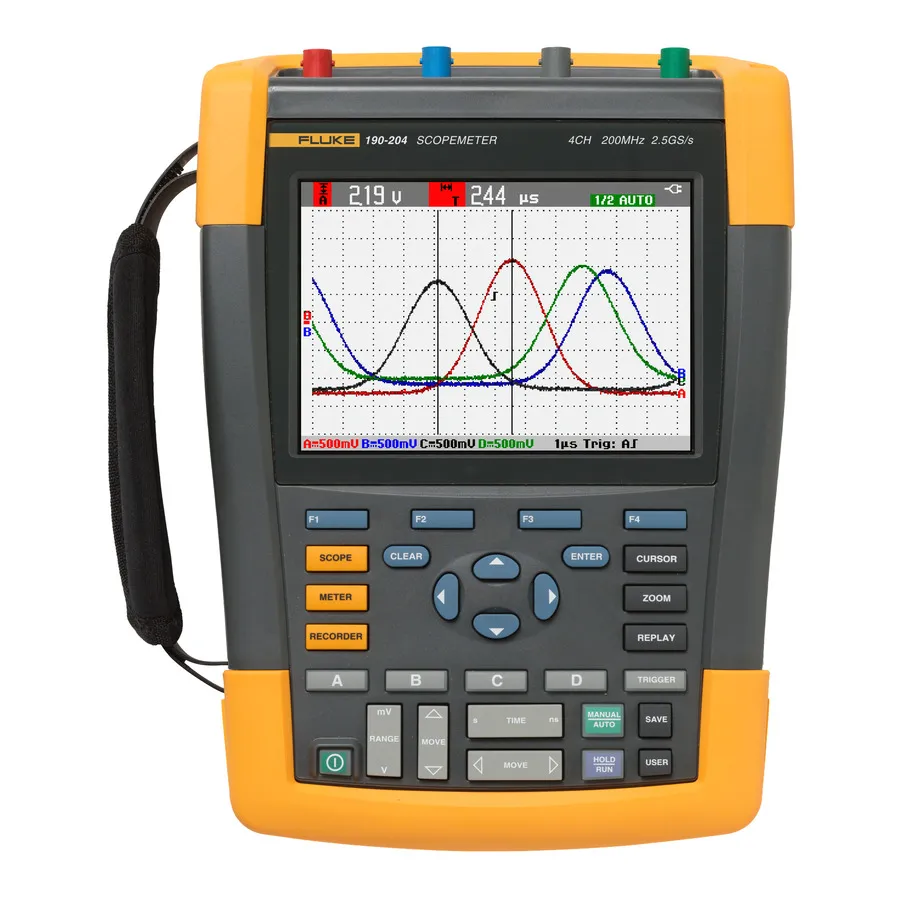 Fluke 190-204-III Oscilloscopio Portatile